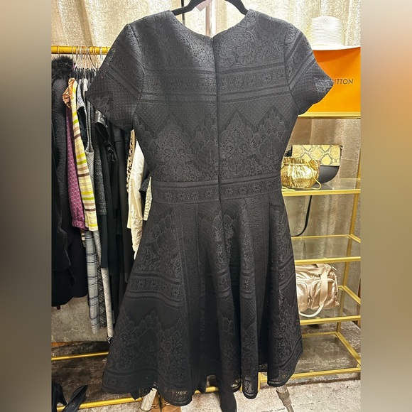 Maje Rafael Black Lace Dress - Picture 8 of 8